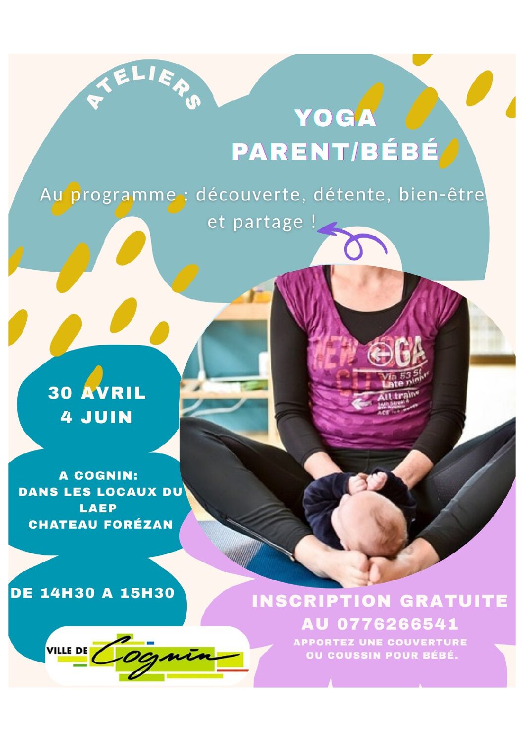 Ateliers Yoga parent bébé